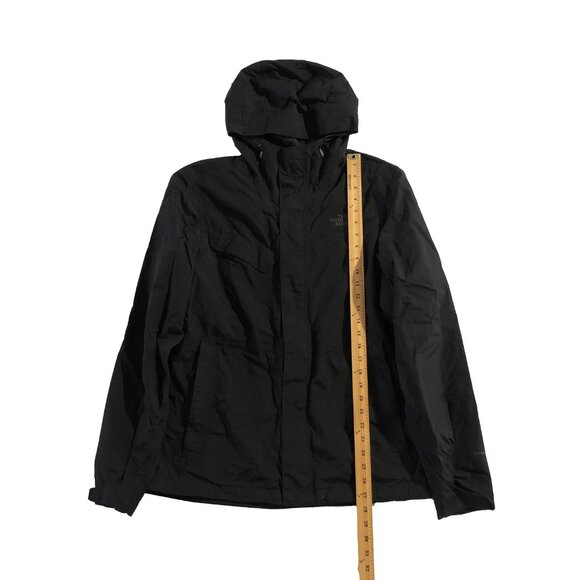 The North Face Jacket Mens Size M Black Nylon DryVent Mountain Parka - Picture 5 of 12